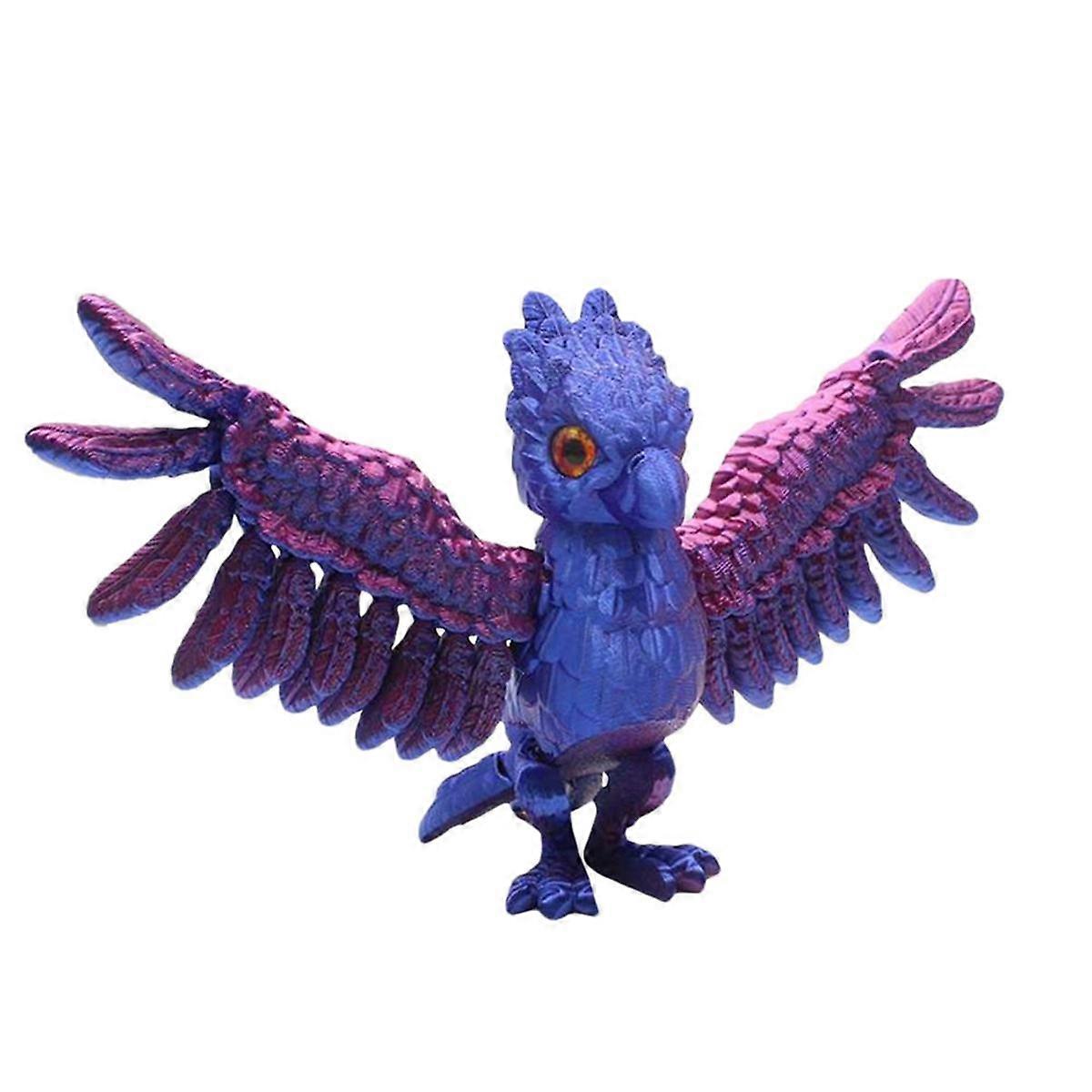 Eagle Desk Decor Realistic Eagle Ornament Toy Novelty Eagle ActionFigures with Movable Joints Eagle