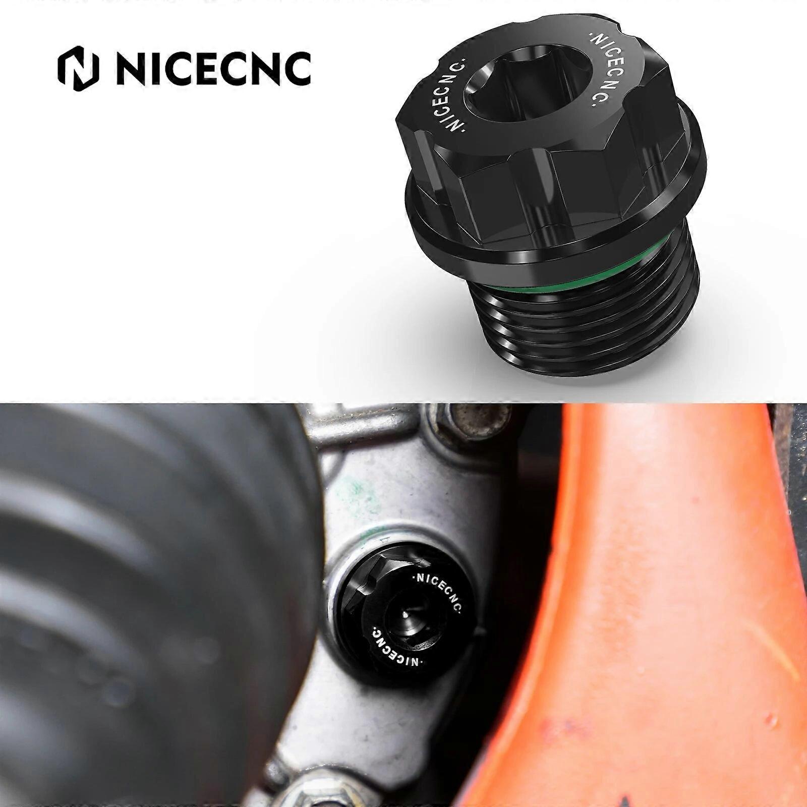 NICECNC UTV Front Differential Magnetic Oil Fill Plug & O Ring For Can-Am Maverick X3 Trail Defender Commander Outlander Ryker