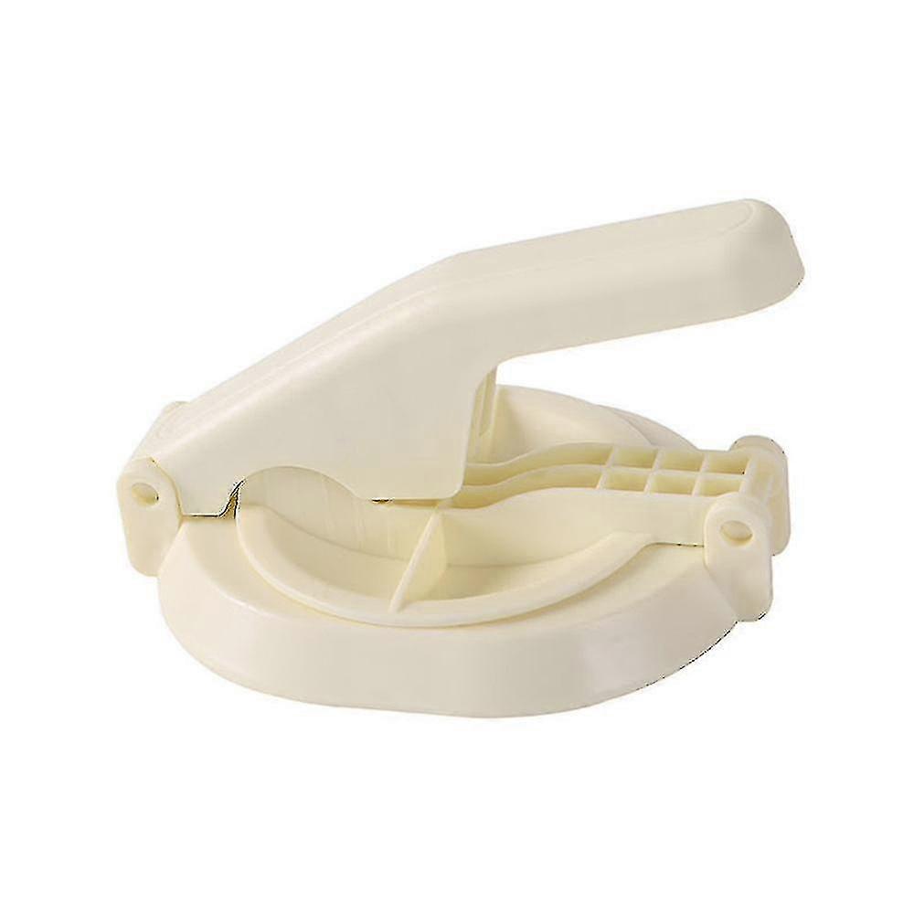 Dumpling Dough Maker Household Dumpling Skin Mold Kitchen Manual Tool1pcs-beige