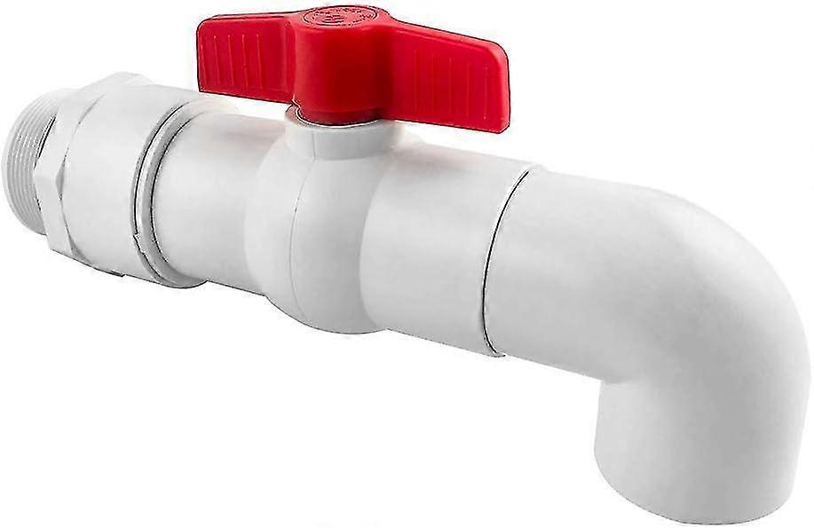 2" Eimerhahn, Kunststoff-Eimerhahn mit EPDM-Unterlegscheibe für 55-Gallonen-Eimer