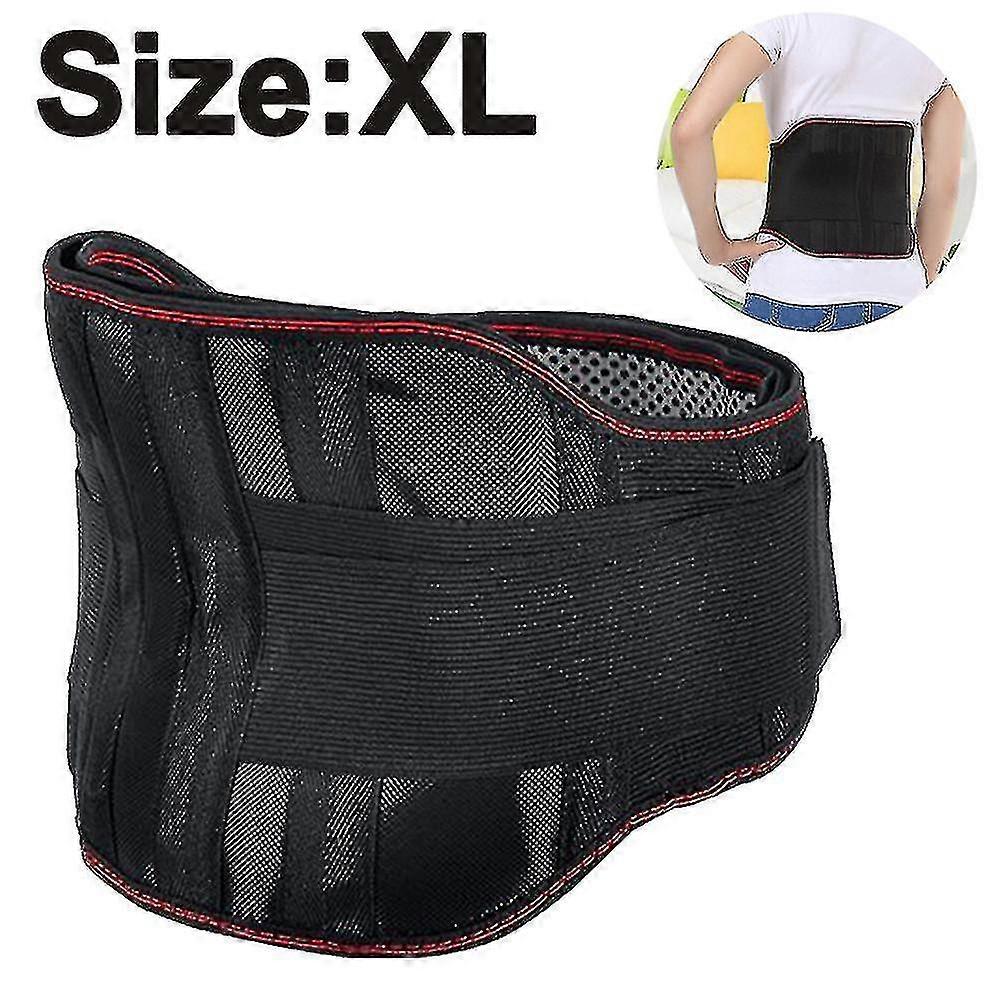 Back Brace Support Belt-lumbar Support Back Brace For Lifting,back Pain, Sciatica, Scoli