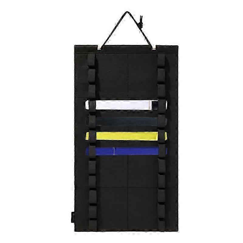 Karate bælte display 12 bælter vægmonteret bælte display holder karate bælte display rack kampsport bælter organizer til børn