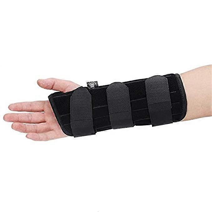 Wrist Support Brace with Splint Adjustable Wrist Brace Hand Support Arm Protection Strap Breathable for Injuries to Carpal Tunnel, Arthritis