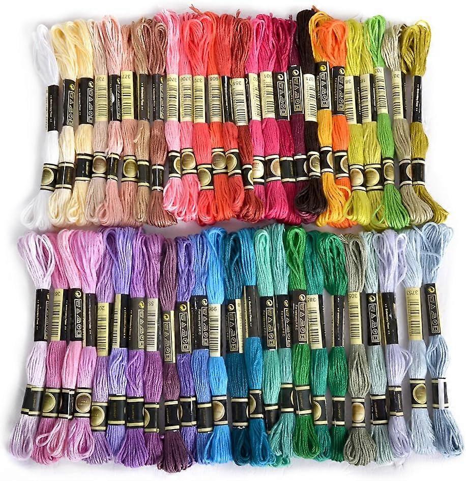 Flissy - 50 de fire de brodat - Culori asortate