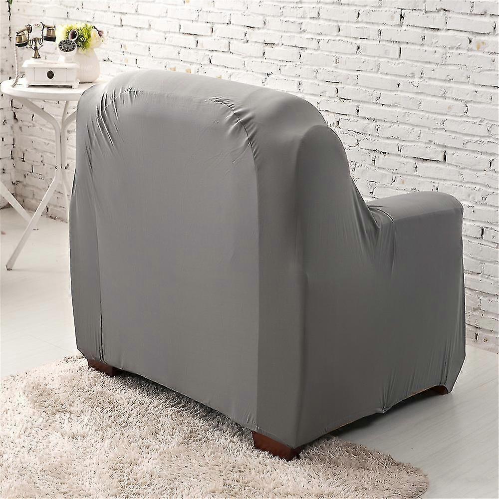 Single Sofa Couch Slipcover Stretch Covers Elastic Fabric Settee Protector Fit