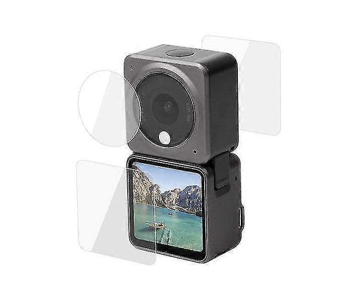 Screen Protector For Dji Action 2 Tempered Glass Screen Lens Protector Camera Accessories