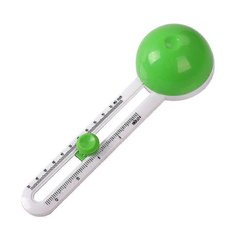 Circle Cutter Round Cutting Model Patchwork Compass Circle Cutter Circular Paper Scrapbooking Cards Cutters (green 1pc)
