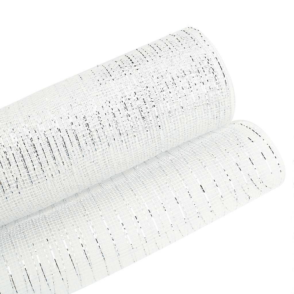 29.52ft Polyester Mesh Ribbon for Christmas Tree Mesh Fabric Decorative Wreath