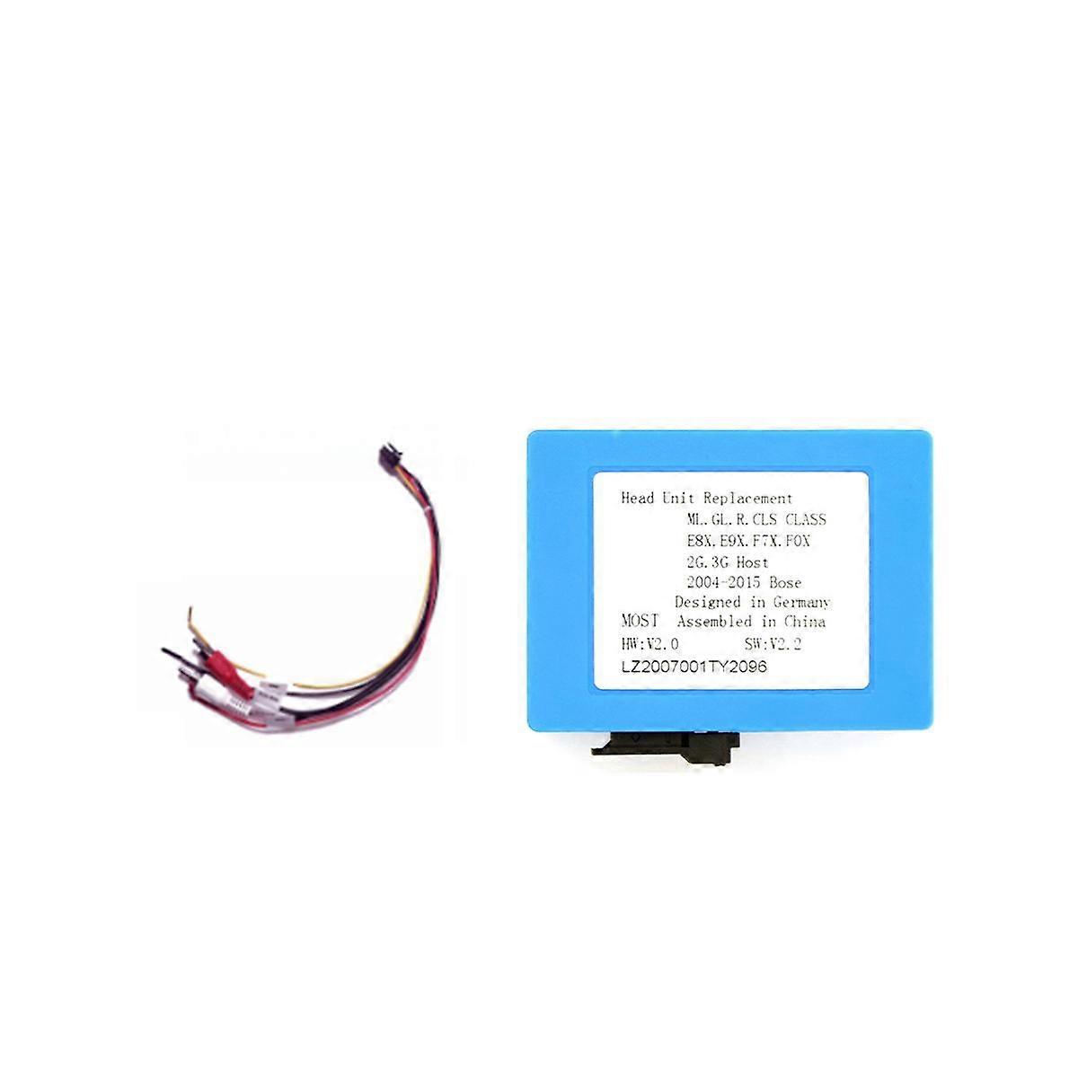 Autoradio-Glasfaser-Decoderbox für E-KLASSE W211 W219 R KLASSE S E SL ML