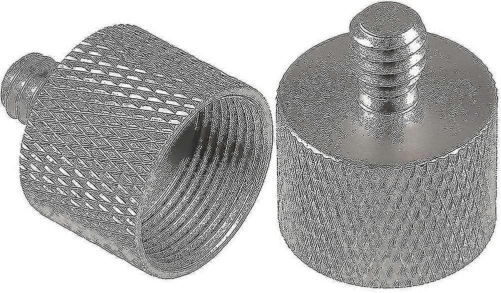 2pcs Mic Stand Adapter 5/8 To1/4 Screw Thread Adapter Tripod Screw Adapter For