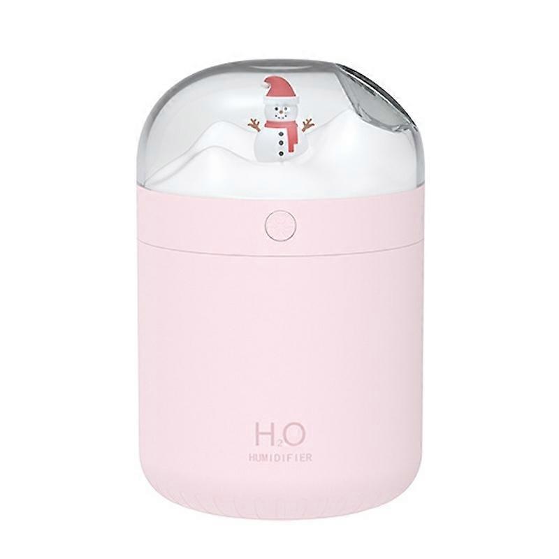 500ml Snowman Air Humidifier With Colorful Ambient Light