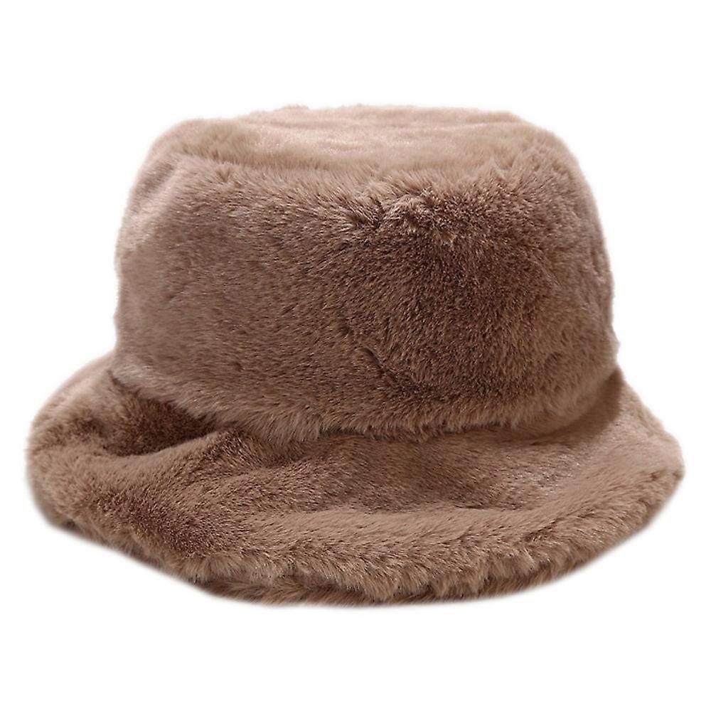 Plush hat simple fisherman hat autumn and winter