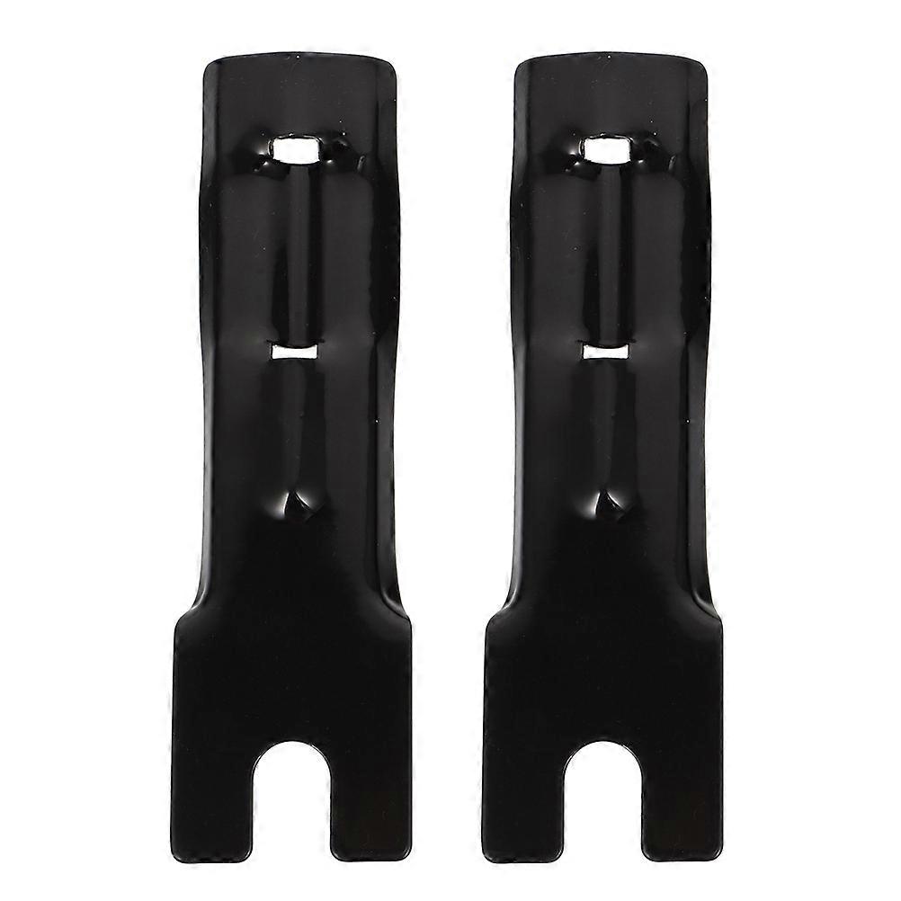 2Pcs Safety Flagpole Brackets Flag Mounting Brackets Triangular Flag Fixing Parts Bicycle Flag Pole Brackets