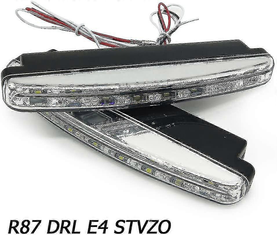 Led Daytime Running Lights, 12v 2 X 8 Led Daytime Running Lights E4 R87 Stvzo Daytime Running Lights Daylight