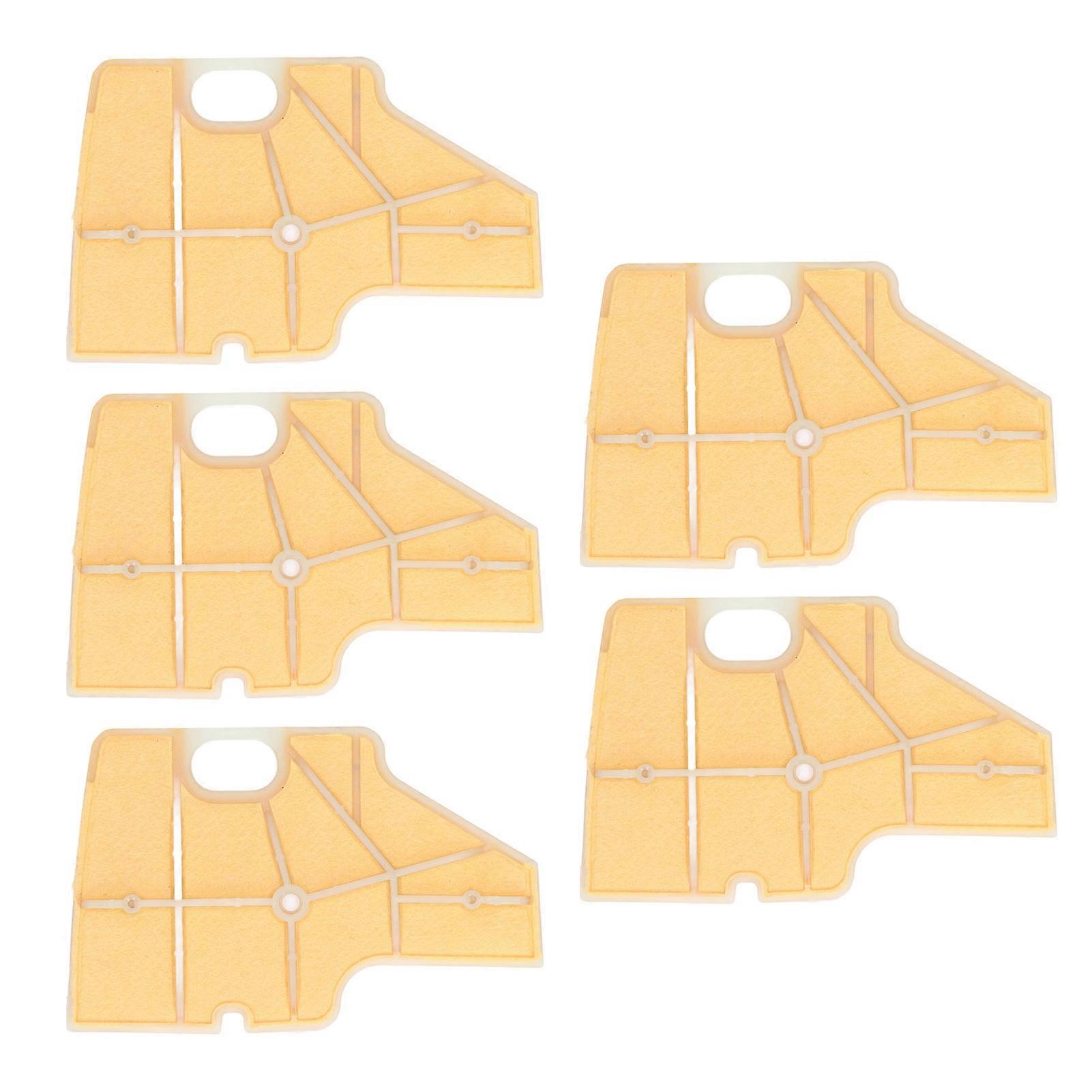 STIHL 070 070av 090 090avチェーンソーパーツ1106 120 1602に適合する5個のプラスチックエアフィルタークリーナー