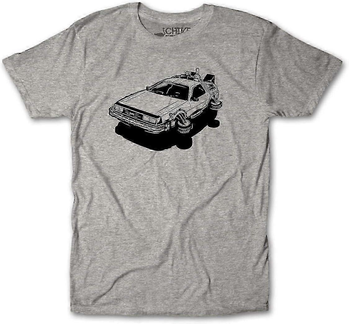 Herr till The Future Tee Retro trendigt material