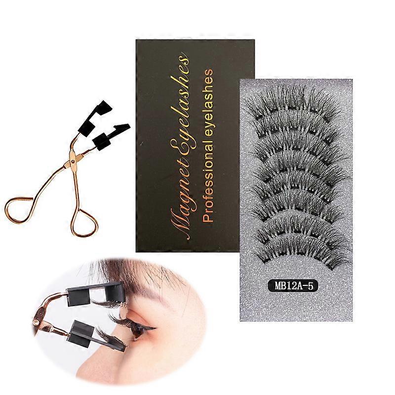 3D Magnetic False Eyelashes Set