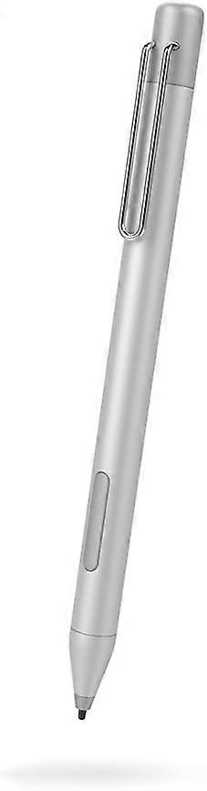 Stylus Pen with Sensitivity, Palm Rejection, 4A Battery, Surface Pen compatible with Microsoft and Some Asus, HP, Vaio (silver)