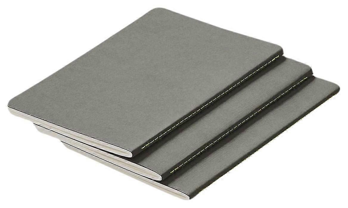 A5 sada 3 notebookov - sivá