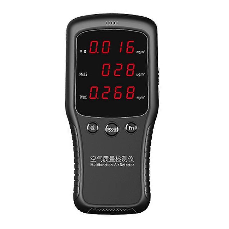 Air Quality Monitor Indoor Air Pollution Sensor PM2.5 Formaldehyde HCHO Detector