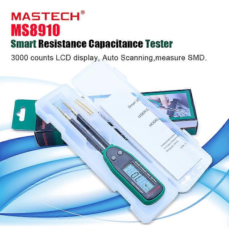 MASTECH Smart SMD Tester Capacitance Meter Multimeter MS8910 3000 counts LCD display Auto Scanning  Auto Ranging