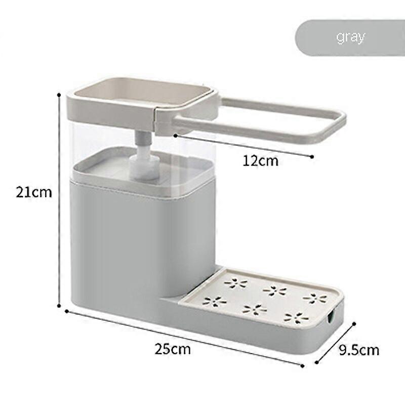 Kitchen Press Out Liquid Box Wipe Layout Rack Sponge Drain Rack Dishwashing Table Cloth Hanging Rack Storage Artifact