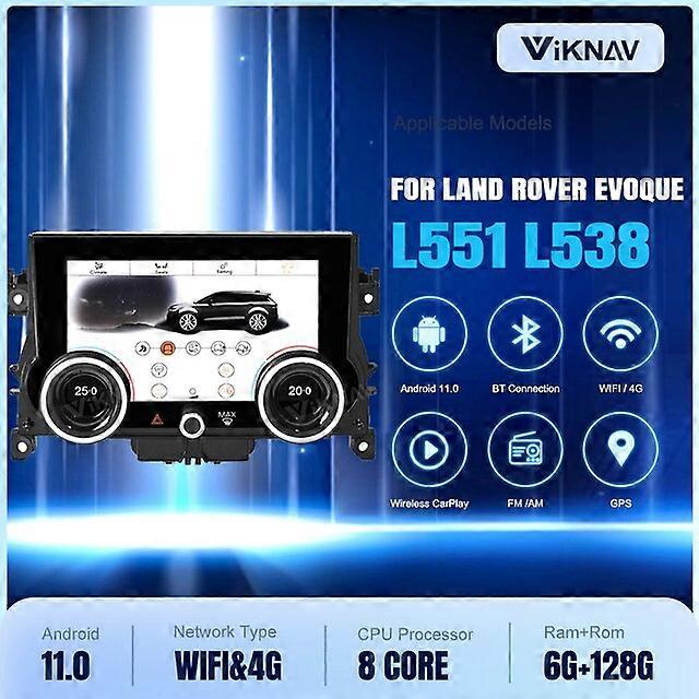 128G 10.25 inch Player multimedia automat pentru Land Rover Evoque L551 L538 2012-2019 Android Radio auto Climatizare Ecran tactil