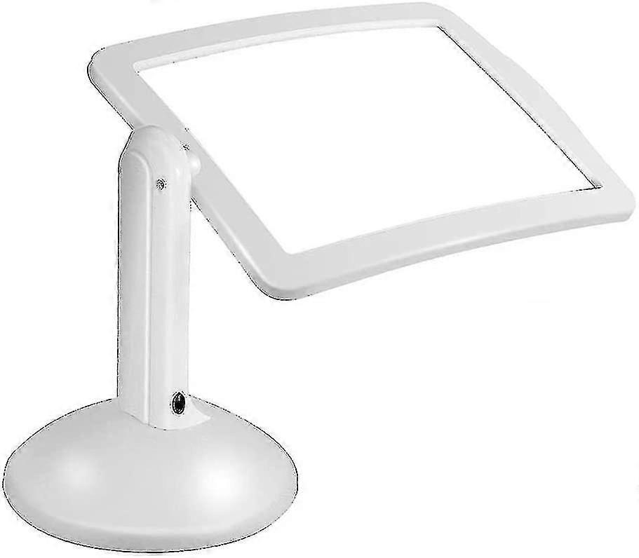 3x Rectangular Magnifying Glass With Led Light For Books, Visually Impaired