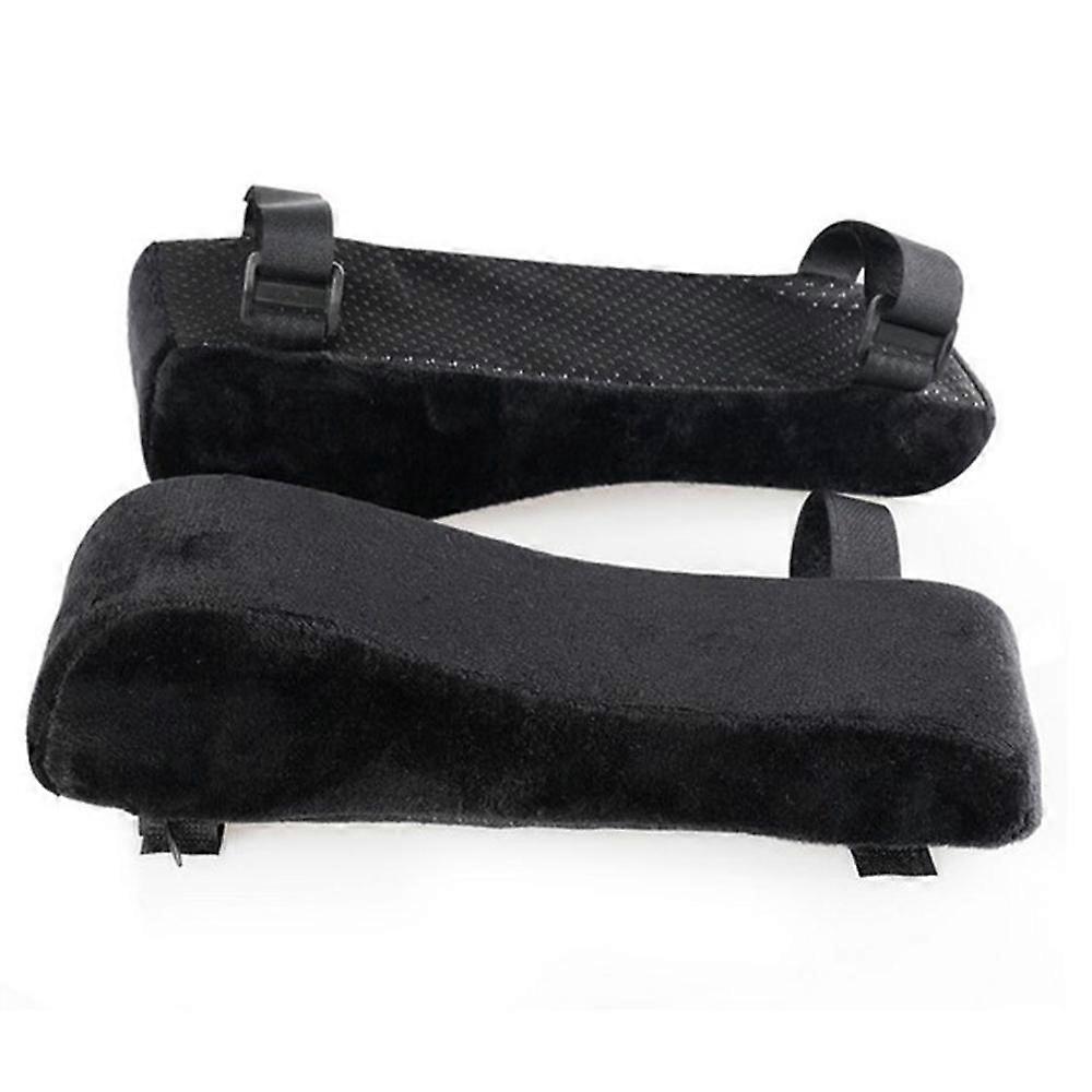 Slow Rebound Memory Foam Hand Pillow PU Inner Core Upgrade Chair Armrest Cushion Comfortable Office Chair Armrest Cover