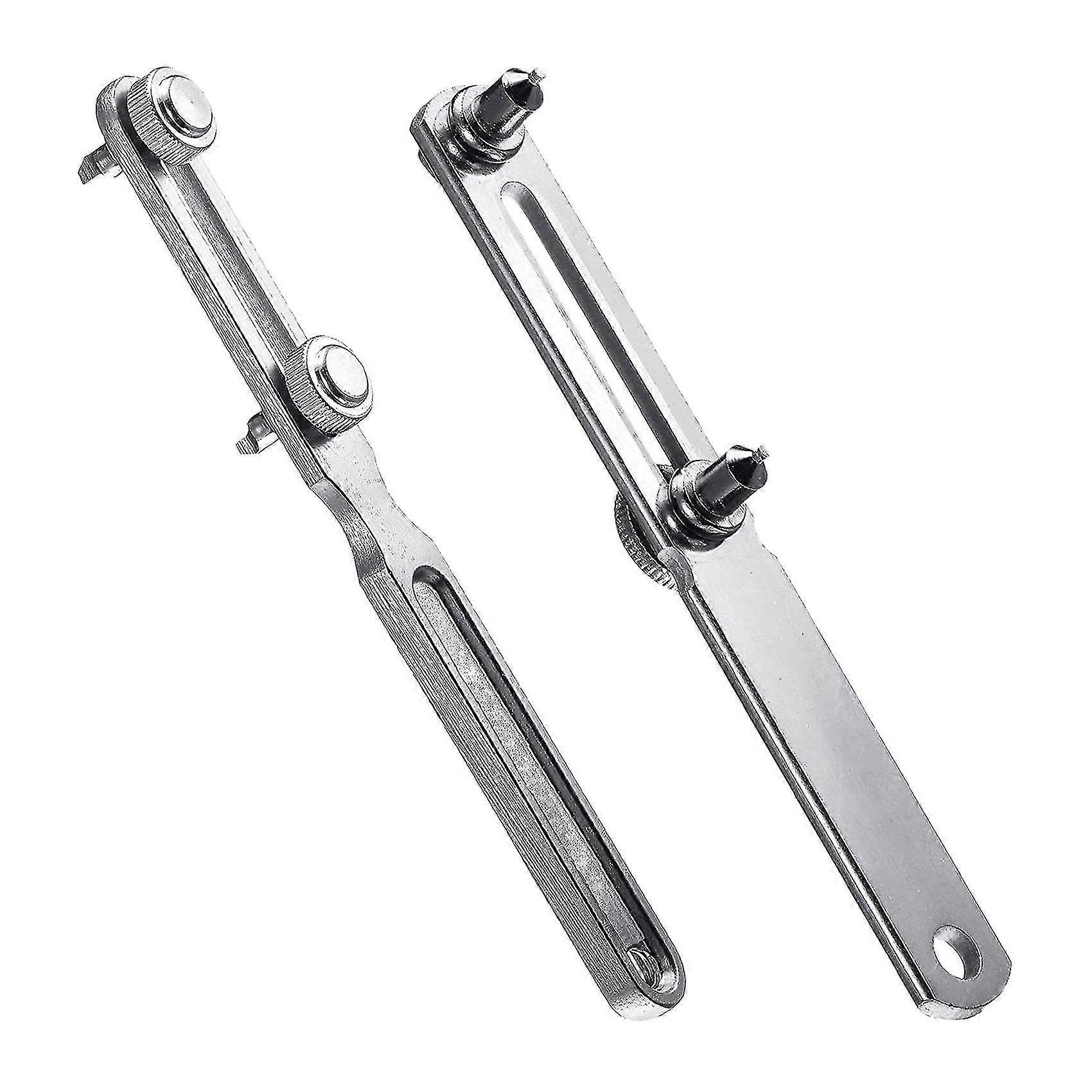 2pcs Adjable Watch Back Case Opener Kit, For Watch Rep