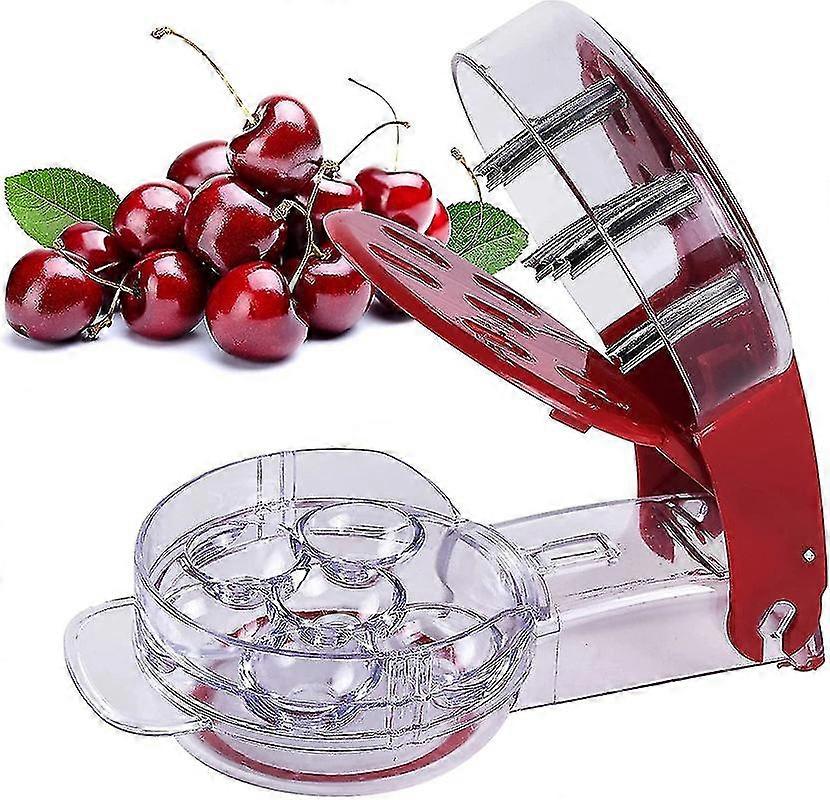 Cherry Pitter,stainless Steel Multiple Cherry Extractor