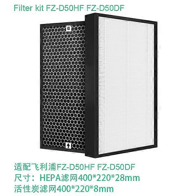 Replacement Sharp Air Purifier FZ-D50HF FZ-D50DF HEPA Carbon Filter for KC-F50 KC-D50 KC-E50 KC-G50 KC-50E1/E2 KC-500Y6/Y7/Y8