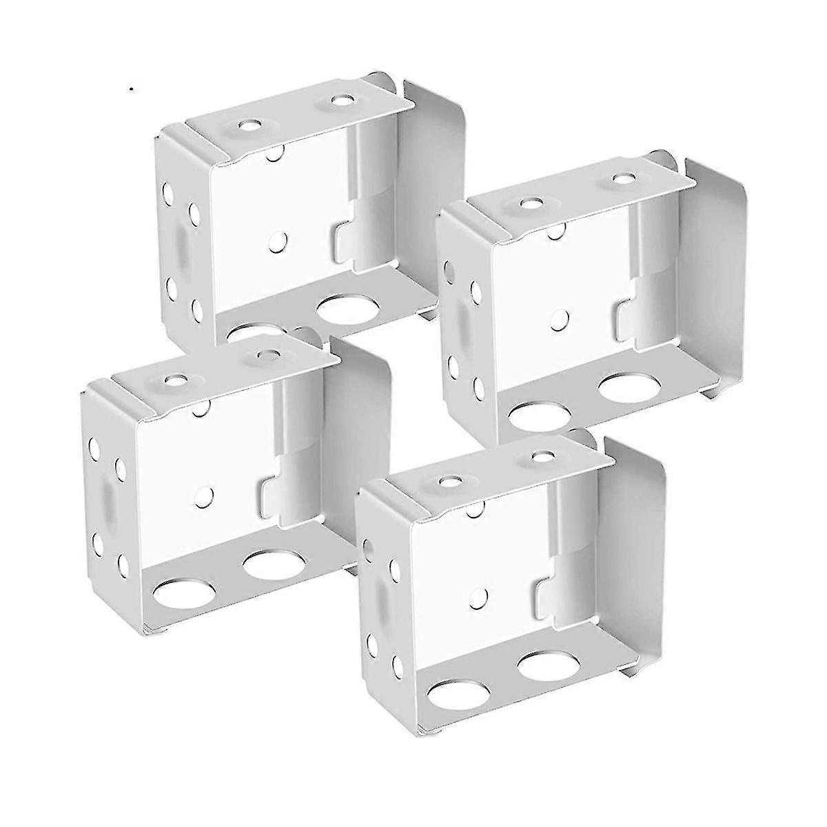 Box Mounting Bracket 1set For White Color Window Blinds Headrail Bracket