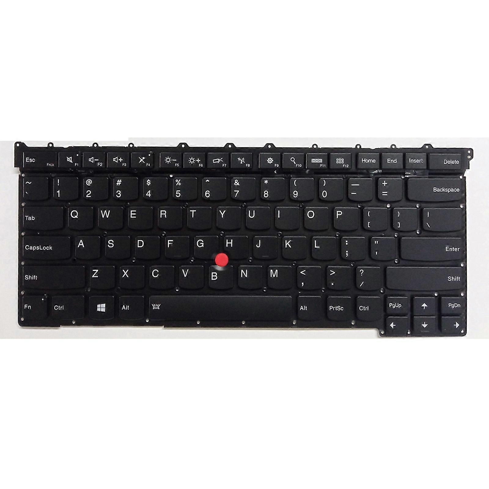 US černá anglická klávesnice notebooku pro ThinkPad X1 Carbon 3rd Gen 2015