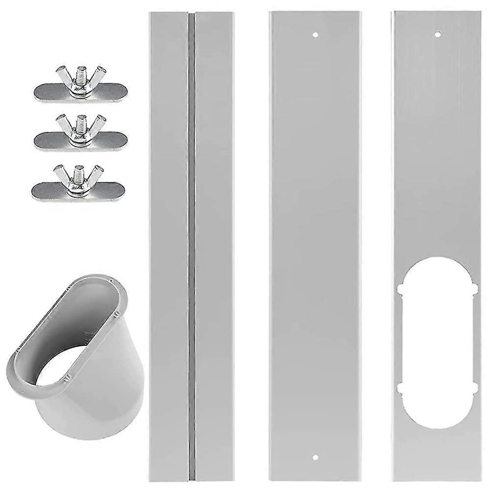 Portable Air Conditioner Window Vent Kit, Window Slide Kit Plate-MXBC