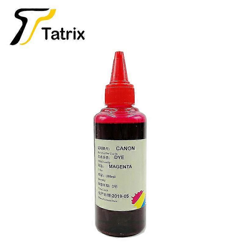 high qualityTatrix 4 Bottles 100ml Canon Series Refill Ink For Canon Cartridges , Dye Ink Photo Ink For Canon Desktop / All-in-one Printer