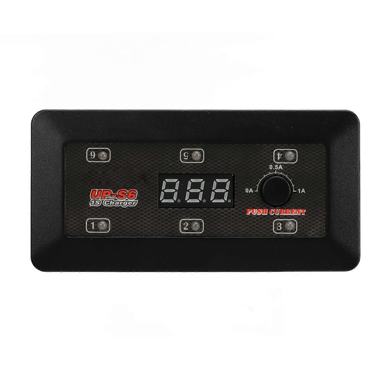 UP S6 1S Charger LED Indicator LiHV LiPo Battery Charger with Micro MX MCPX USB Port for Drone Aircraft Model