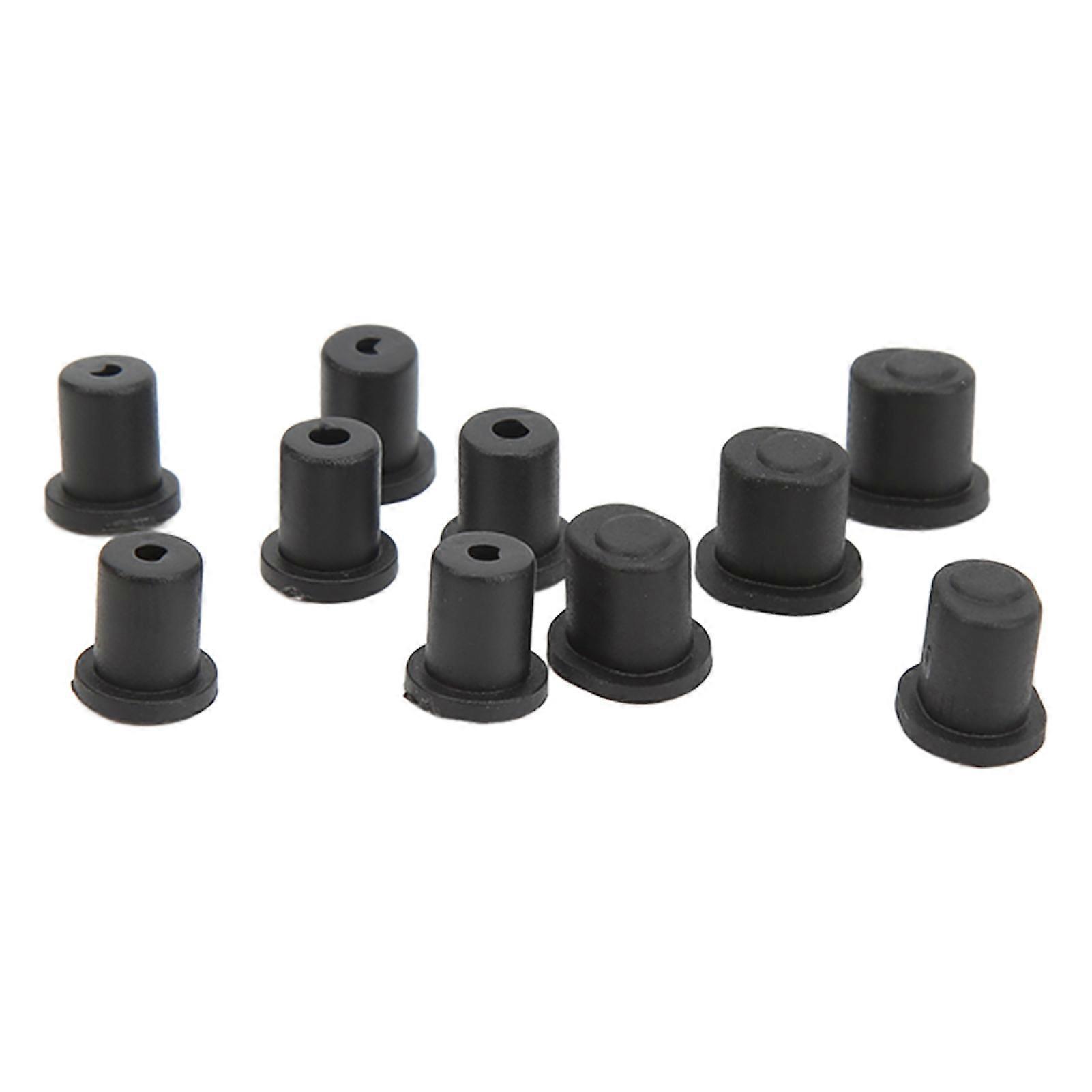 202410PCS RC Bushing Adjuster Plastic Black Wear Resistant RC Bushing Adjuster Spare Part for ZD Racing 1/7