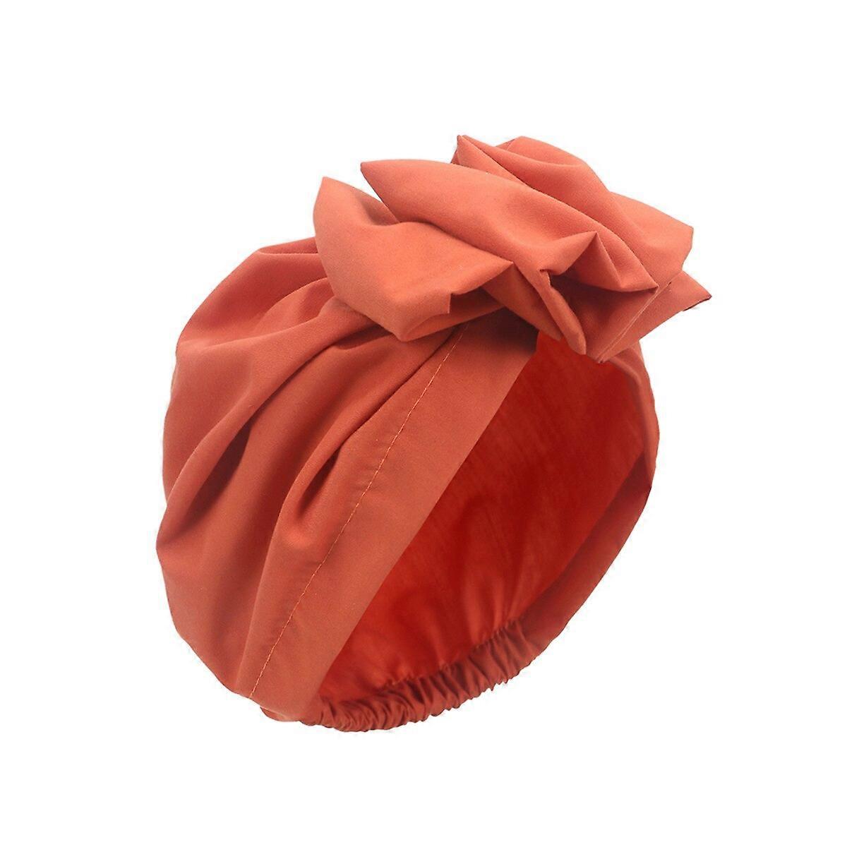 Retro Femmes Turban Cap Fleur Dames Headwrap Bonnet Musulmane Bonnet Coiffe Féminine