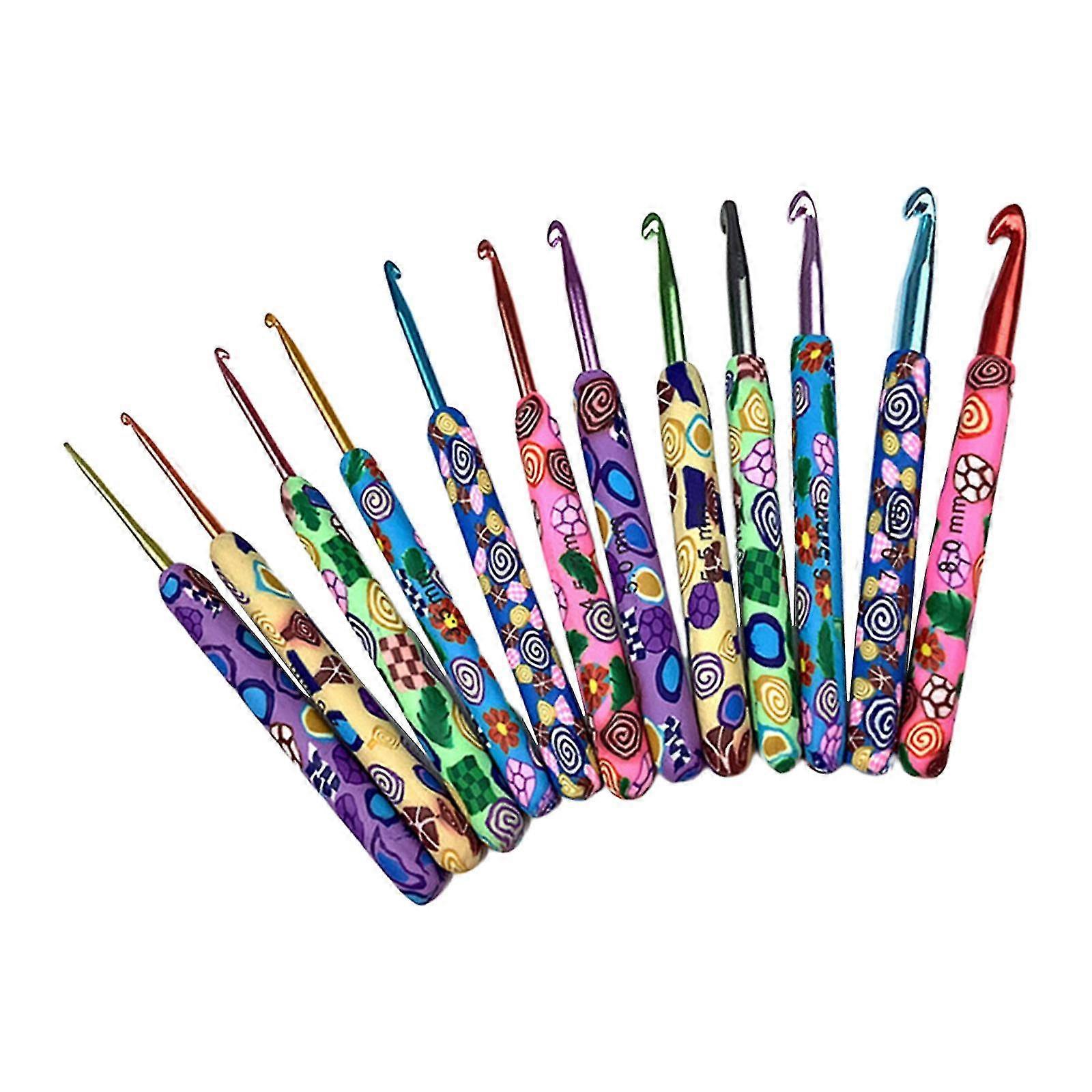 Crochet Hooks Set 12pieces For Crochet Beginner Experienced Crocheters