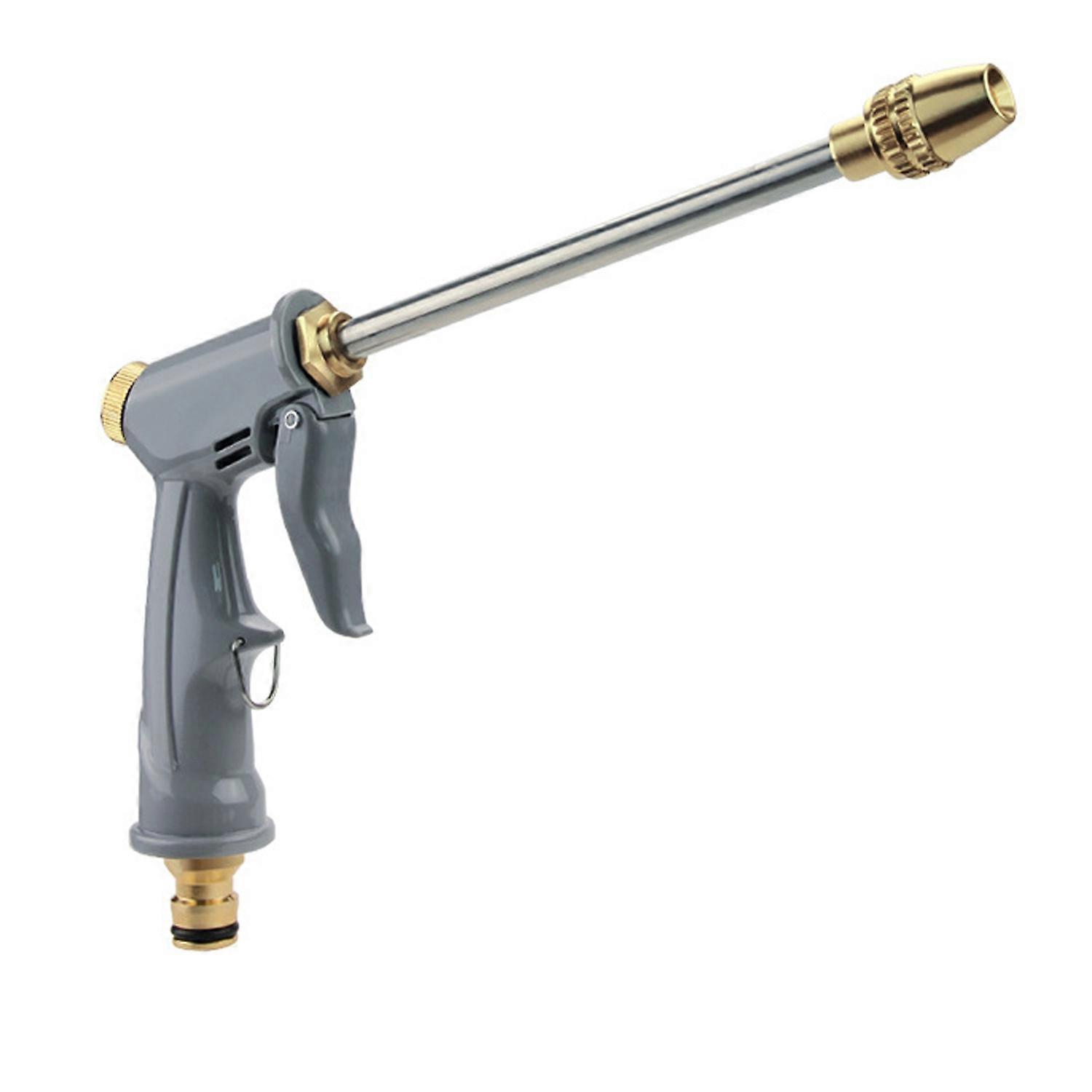 Water Hose Nozzle High Pressure Adjustable Spray Mode Quick Connector Leakproof Universal Versatile