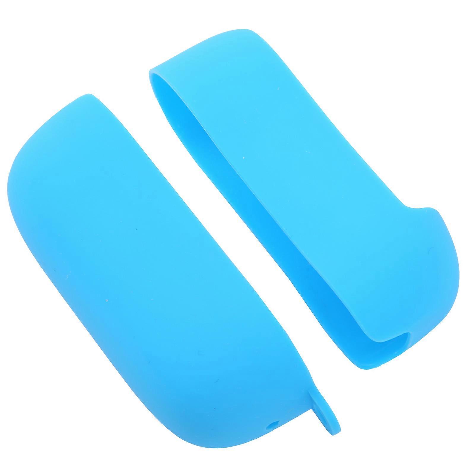 Camera Charging Compartment Protective Cover Silicone ScratchProof Case for Insta360 Go2(Blue )