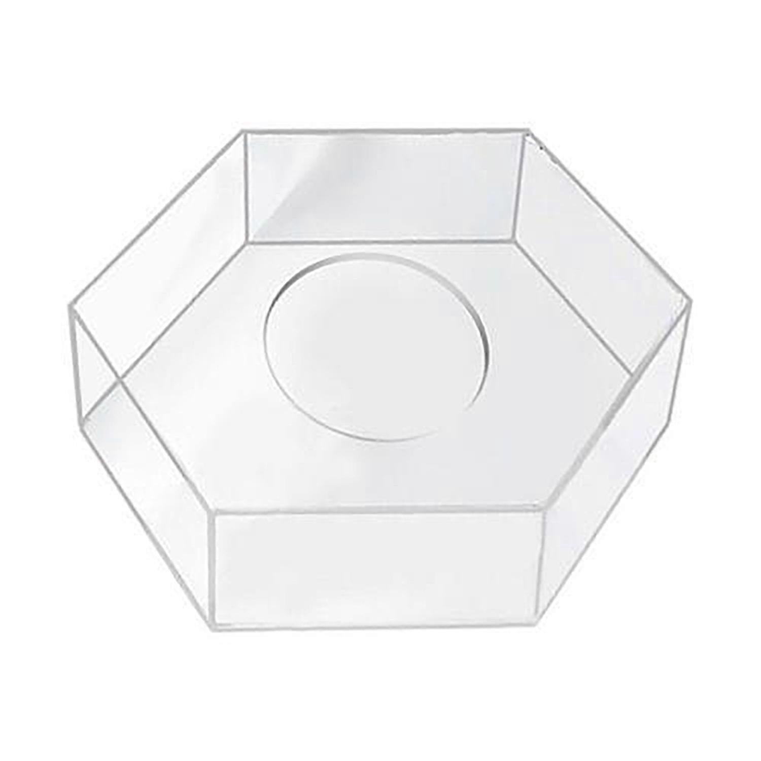 Présentoir à gâteau remplissable rond carré hexagone robuste mariagefête d’anniversaireCake Display Cake Riser