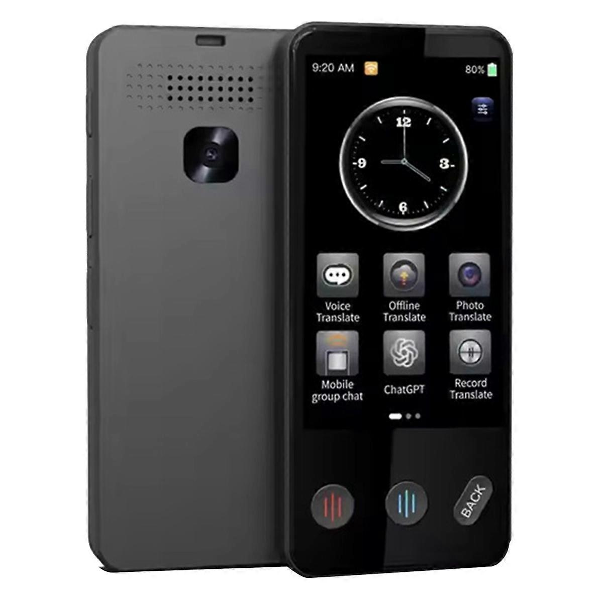 Smart Voice Translator Device Multi 139 Languages Translation Portable Photo Record Text Translator Machine