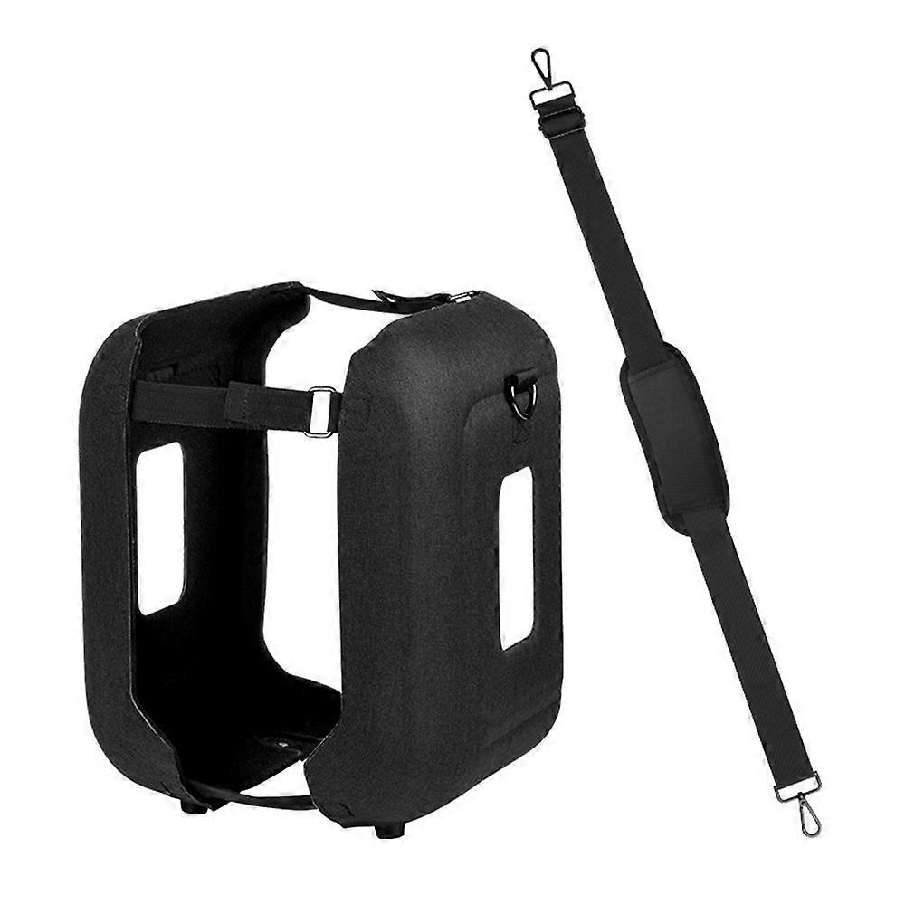 EVA Travel Carrying Speaker Bag Case with Shoulder Strap Shockproof Protective Shell Hands-Free Portability Easy Carry Premium Protection Case Compati