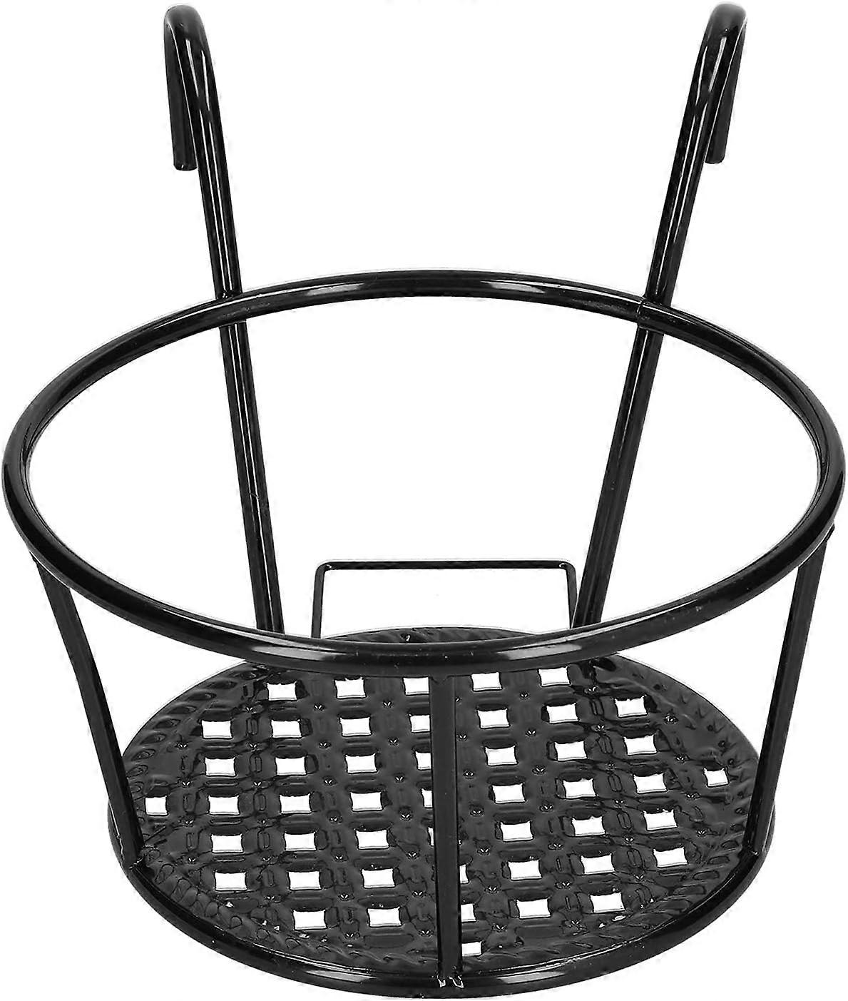 Round Metal Hanging Planters for Balcony, Patio, Deck, and Porch - Durable Rust-Resistant, Various Sizes, Modern Design
