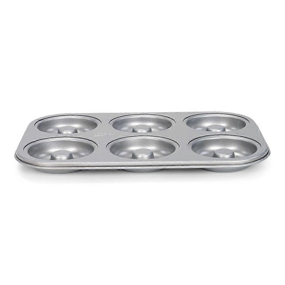 Patisse mold for 6 donuts 32x22cm Silver-top P03635