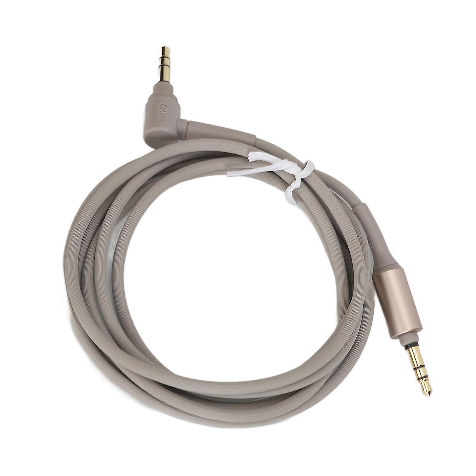 Microphone Replacement Cable Noise Reduction Mic Replacement Sound Cable with Volume Adjustment Silent Button for Gaming Headset