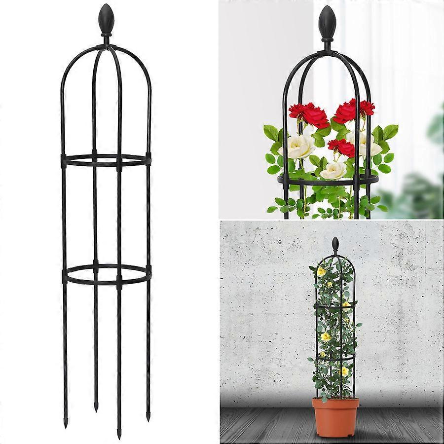 꽃 지지대용 검정색 격자 (25x120cm) 식물 도구