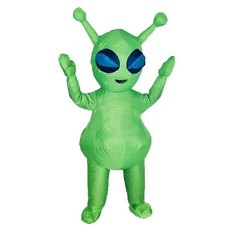 Green Alien Inflatable Costume, Adult